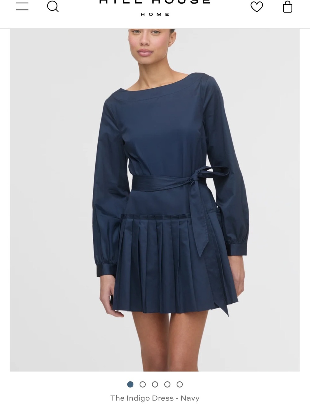 Hill House Indigo Dress